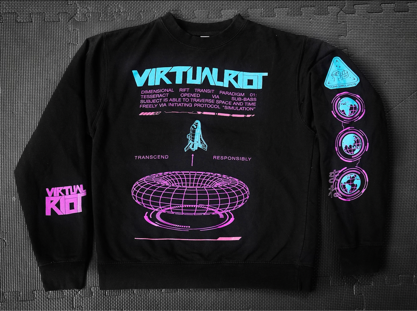 VR SPACE CREW SWEATSHIRTS – Virtual Riot
